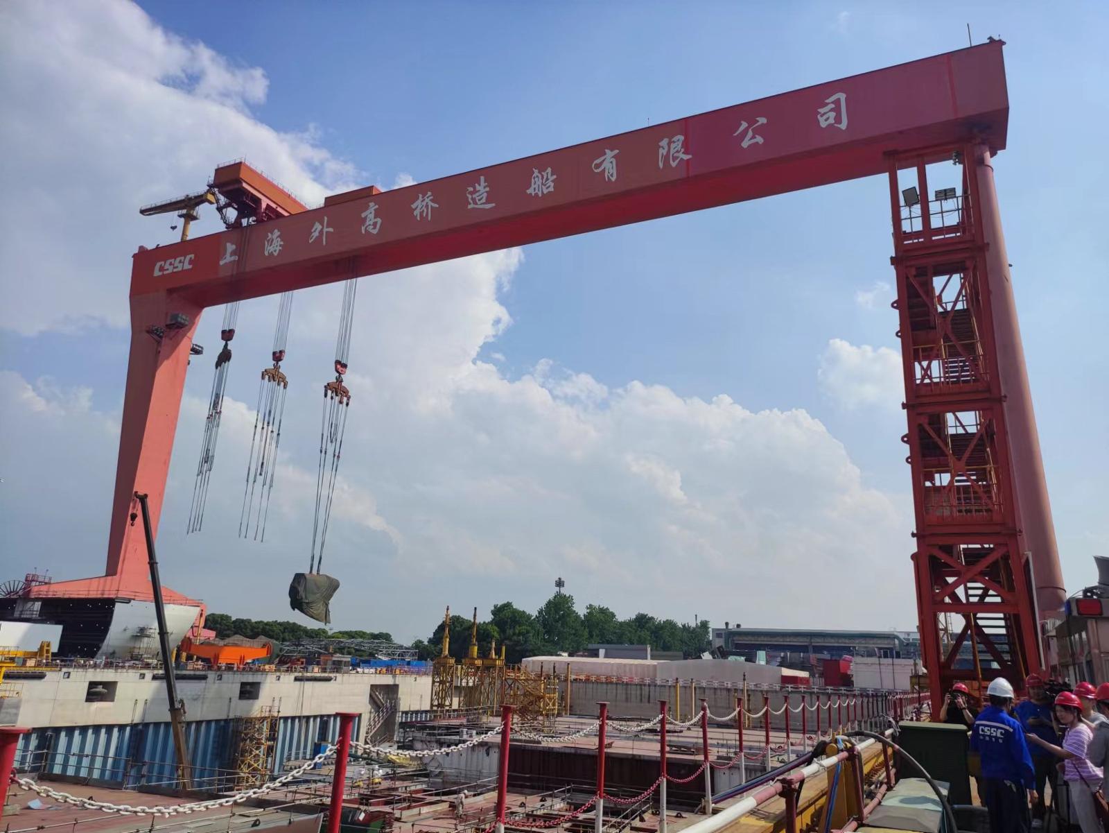 高质量发展调研行 | 第二艘国产大邮轮预计2026年完成交付,外高桥持续